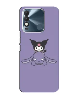 Чехол для TECNO Spark 8 с картинкой «Kuromi на лиловом фоне» Чехол для TECNO Spark 8 с картинкой «Kuromi на лиловом фоне»