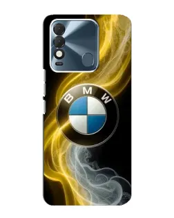 Чехол для TECNO Spark 8 с картинкой «Золотистый дым BMW» Чехол для TECNO Spark 8 с картинкой «Золотистый дым BMW»
