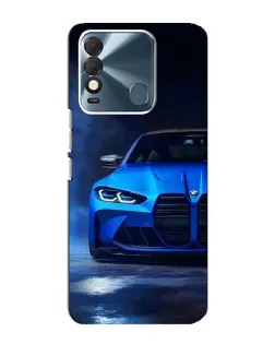 Чехол для TECNO Spark 8 с картинкой «Голубая BMW M4» Чехол для TECNO Spark 8 с картинкой «Голубая BMW M4»