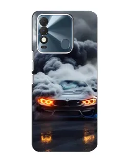 Чехол для TECNO Spark 8 с картинкой «BMW в дыму» Чехол для TECNO Spark 8 с картинкой «BMW в дыму»