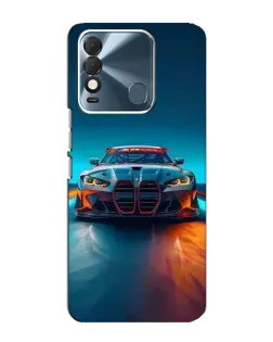 Чехол для TECNO Spark 8 с картинкой «BMW — огни неона» Чехол для TECNO Spark 8 с картинкой «BMW — огни неона»