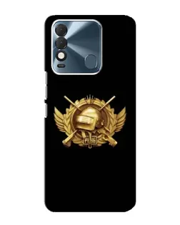 Чохол для TECNO Spark 8 з картинкою «PUBG — помаранчевий градієнт»