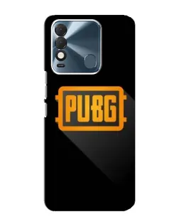 Чохол для TECNO Spark 8 з картинкою «PUBG — рамка лого»