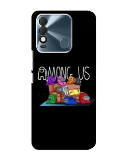 Чехол для TECNO Spark 8 с картинкой «Логотип Among Us» Чехол для TECNO Spark 8 с картинкой «Логотип Among Us»