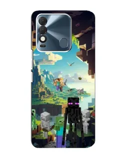 Чехол для TECNO Spark 8 с картинкой «Эндермен в лесу» Чехол для TECNO Spark 8 с картинкой «Эндермен в лесу»