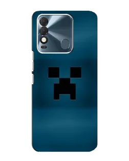 Чехол для TECNO Spark 8 с картинкой «Крипер текстура» Чехол для TECNO Spark 8 с картинкой «Крипер текстура»