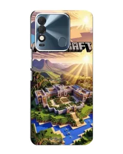 Чехол для TECNO Spark 8 с картинкой «Minecraft панорама» Чехол для TECNO Spark 8 с картинкой «Minecraft панорама»