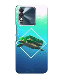 Чехол для TECNO Spark 8 с картинкой «Черепаха Minecraft» Чехол для TECNO Spark 8 с картинкой «Черепаха Minecraft»
