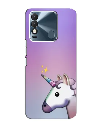 Чехол для TECNO Spark 8 с картинкой «Единорог градиент»