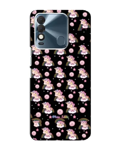 Чехол для TECNO Spark 8 с картинкой «Magic Unicorn паттерн»