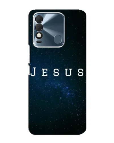 Чехол для TECNO Spark 8 с картинкой «Звездное небо Jesus»