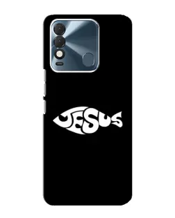 Чехол для TECNO Spark 8 с картинкой «Рыба Jesus» Чехол для TECNO Spark 8 с картинкой «Рыба Jesus»