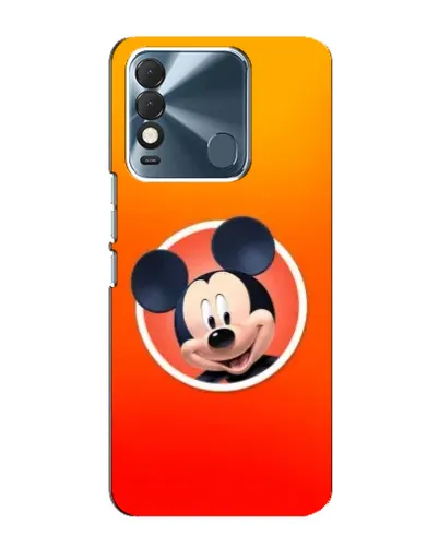 Чехол для TECNO Spark 8 с картинкой «Mickey в круге»