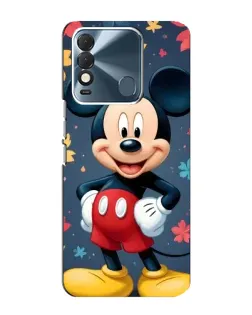 Чехол для TECNO Spark 8 с картинкой «Осенний Mickey Mouse»