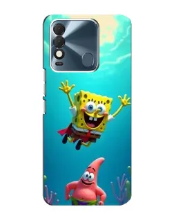 Чохол для TECNO Spark 8 з картинкою «Спанч Боб під водою» Чохол для TECNO Spark 8 з картинкою «Спанч Боб під водою»