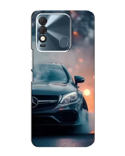 Чехол для TECNO Spark 8 с картинкой «Mercedes — ночной город» Чехол для TECNO Spark 8 с картинкой «Mercedes — ночной город»