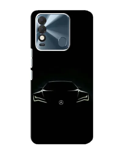 Чехол для TECNO Spark 8 с картинкой «Mercedes — силуэт авто» Чехол для TECNO Spark 8 с картинкой «Mercedes — силуэт авто»