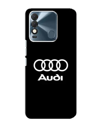 Чехол для TECNO Spark 8 с картинкой «Классическое лого Audi»