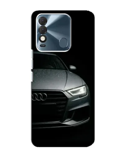 Чехол для TECNO Spark 8 с картинкой «Audi — детализация кузова»