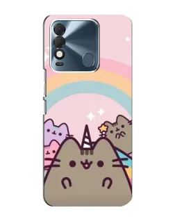 Чехол для TECNO Spark 8 с картинкой «Единорог Pusheen» Чехол для TECNO Spark 8 с картинкой «Единорог Pusheen»