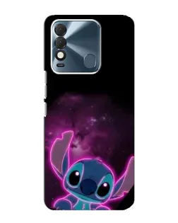 Чохол для TECNO Spark 8 з картинкою «Неоновий Stitch»