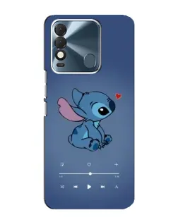 Чохол для TECNO Spark 8 з картинкою «Музичний Stitch»
