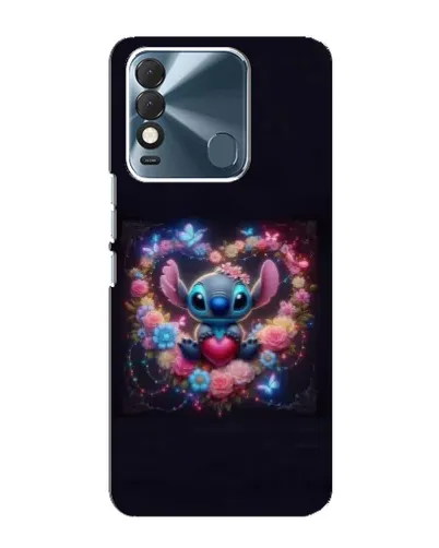 Чохол для TECNO Spark 8 з картинкою «Stitch у квітах» Чохол для TECNO Spark 8 з картинкою «Stitch у квітах»