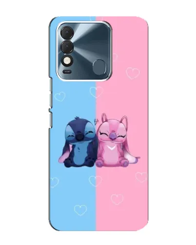 Чохол для TECNO Spark 8 з картинкою «Stitch та Angel Love» Чохол для TECNO Spark 8 з картинкою «Stitch та Angel Love»