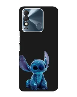 Чохол для TECNO Spark 8 з картинкою «Стіч на чорному»