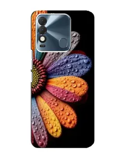 Чохол для TECNO Spark 8 з картинкою «Райдужна квітка»
