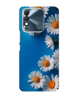Чохол для TECNO Spark 8 з картинкою «Білосніжні маргаритки»
