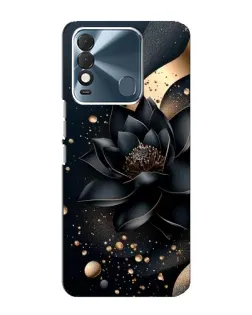 Чохол для TECNO Spark 8 з картинкою «Чорний лотос»