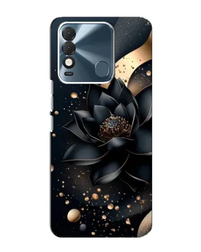 Чохол для TECNO Spark 8 з картинкою «Чорний лотос»