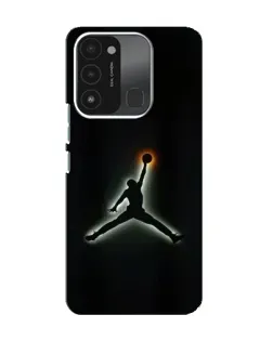 Чехол для TECNO Spark 8C с картинкой «Jordan Gradient Logo» Чехол для TECNO Spark 8C с картинкой «Jordan Gradient Logo»