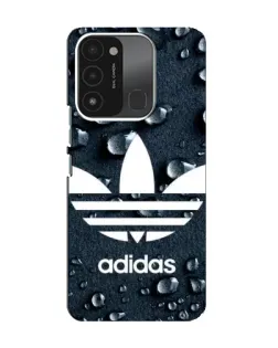 Чехол для TECNO Spark 8C с картинкой «Adidas Trefoil Blue» Чехол для TECNO Spark 8C с картинкой «Adidas Trefoil Blue»