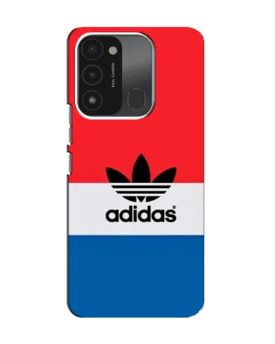 Чехол для TECNO Spark 8C с картинкой «Ретро блоки Adidas» Чехол для TECNO Spark 8C с картинкой «Ретро блоки Adidas»