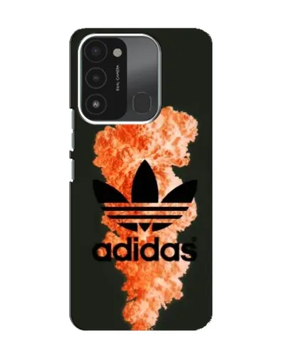 Чехол для TECNO Spark 8C с картинкой «Оранжевый дым Adidas» Чехол для TECNO Spark 8C с картинкой «Оранжевый дым Adidas»