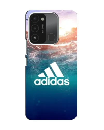 Чехол для TECNO Spark 8C с картинкой «Океанская глубина адидас» Чехол для TECNO Spark 8C с картинкой «Океанская глубина адидас»