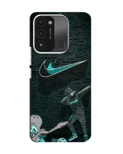 Чехол для TECNO Spark 8C с картинкой «Спортивный арт Nike» Чехол для TECNO Spark 8C с картинкой «Спортивный арт Nike»