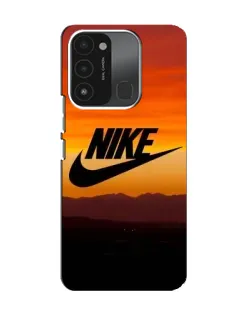 Чехол для TECNO Spark 8C с картинкой «Nike — вечерний горизонт»