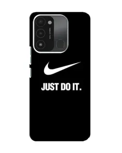 Чехол для TECNO Spark 8C с картинкой «Классический принт Nike»