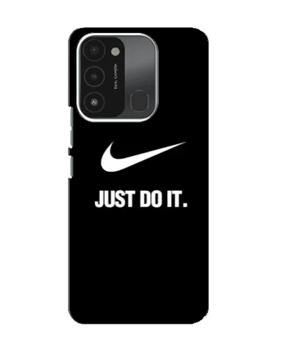 Чехол для TECNO Spark 8C с картинкой «Классический принт Nike» Чехол для TECNO Spark 8C с картинкой «Классический принт Nike»