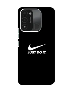 Чехол для TECNO Spark 8C с картинкой «Минимализм от Nike»