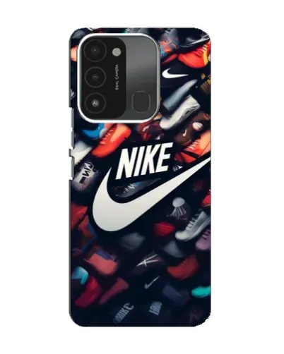 Чехол для TECNO Spark 8C с картинкой «Коллекция кроссовок Nike» Чехол для TECNO Spark 8C с картинкой «Коллекция кроссовок Nike»