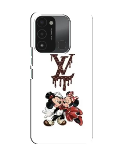 Чехол для TECNO Spark 8C с картинкой «LV и Микки Маус» Чехол для TECNO Spark 8C с картинкой «LV и Микки Маус»