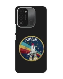 Чехол для TECNO Spark 8C с картинкой «NASA — эмблема миссии» Чехол для TECNO Spark 8C с картинкой «NASA — эмблема миссии»