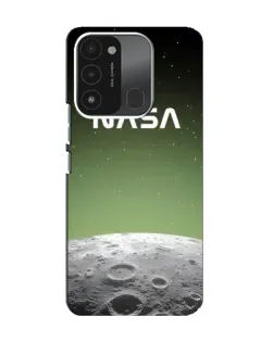 Чехол для TECNO Spark 8C с картинкой «NASA — лунный градиент»