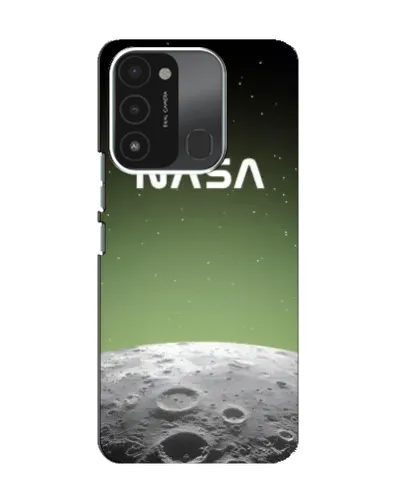 Чехол для TECNO Spark 8C с картинкой «NASA — лунный градиент»