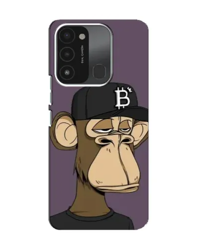 Чехол для TECNO Spark 8C с картинкой «Bored Ape в кепке» Чехол для TECNO Spark 8C с картинкой «Bored Ape в кепке»