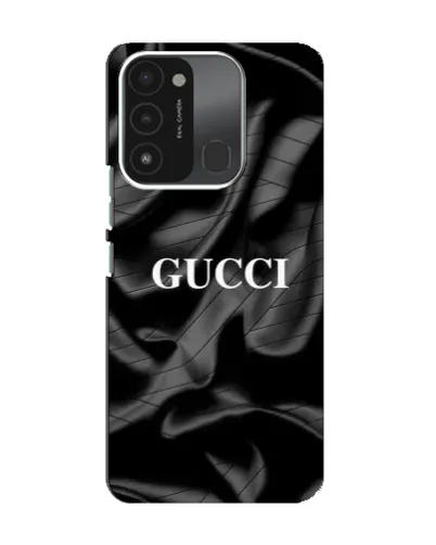 Чехол для TECNO Spark 8C с картинкой «Gucci — шелковые волны»